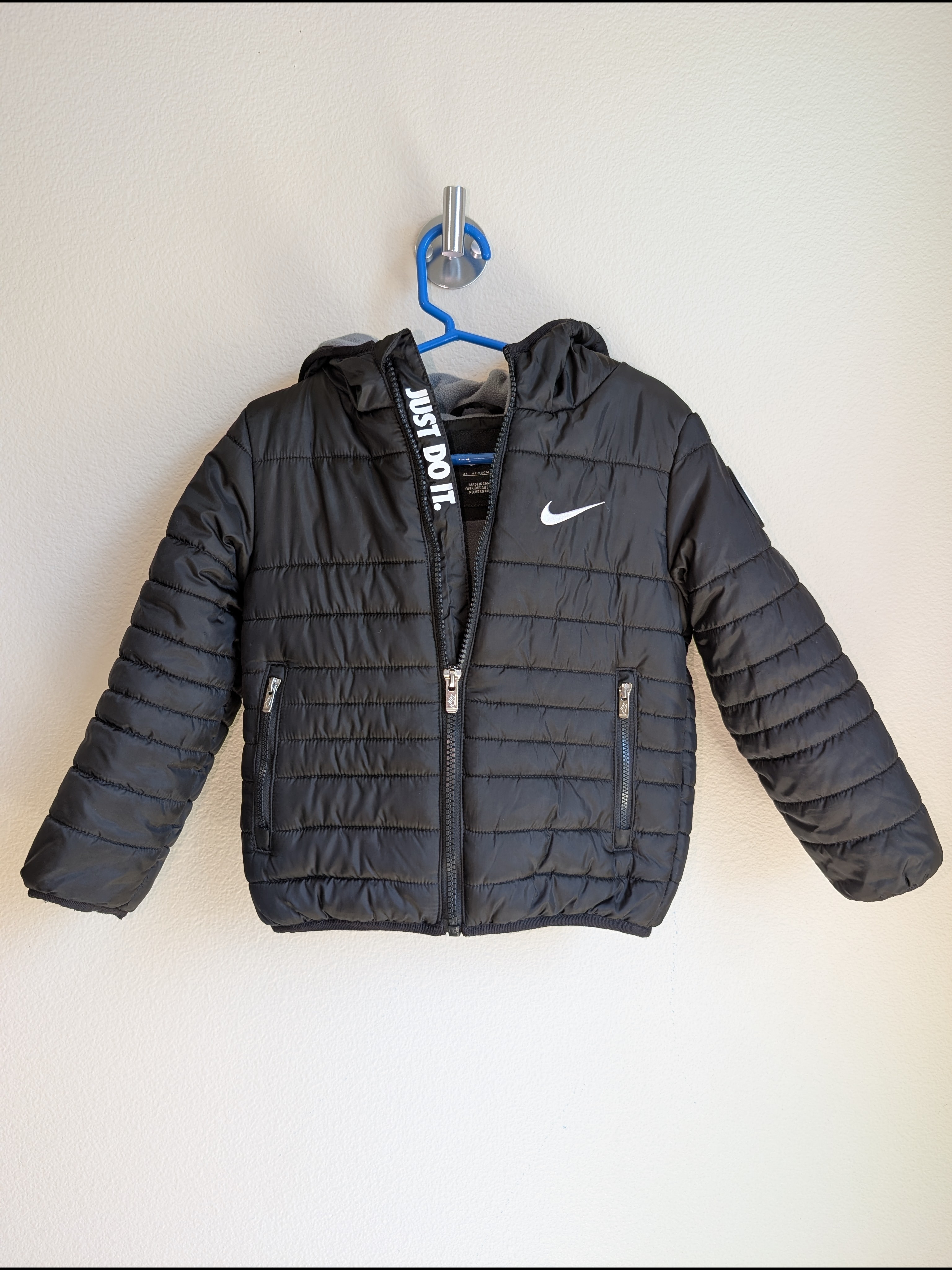 Nike Midweight Water Resistant Fill Jacket Boys Size 2-3 Yrs
